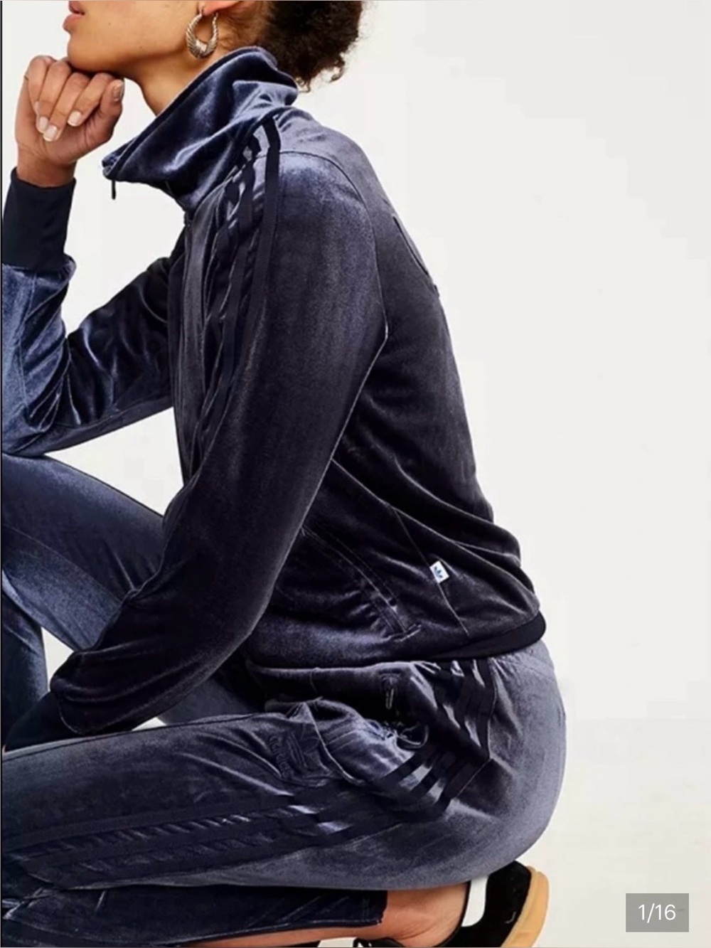 Adidas Originals Firebird Velour Tracksuit Set M